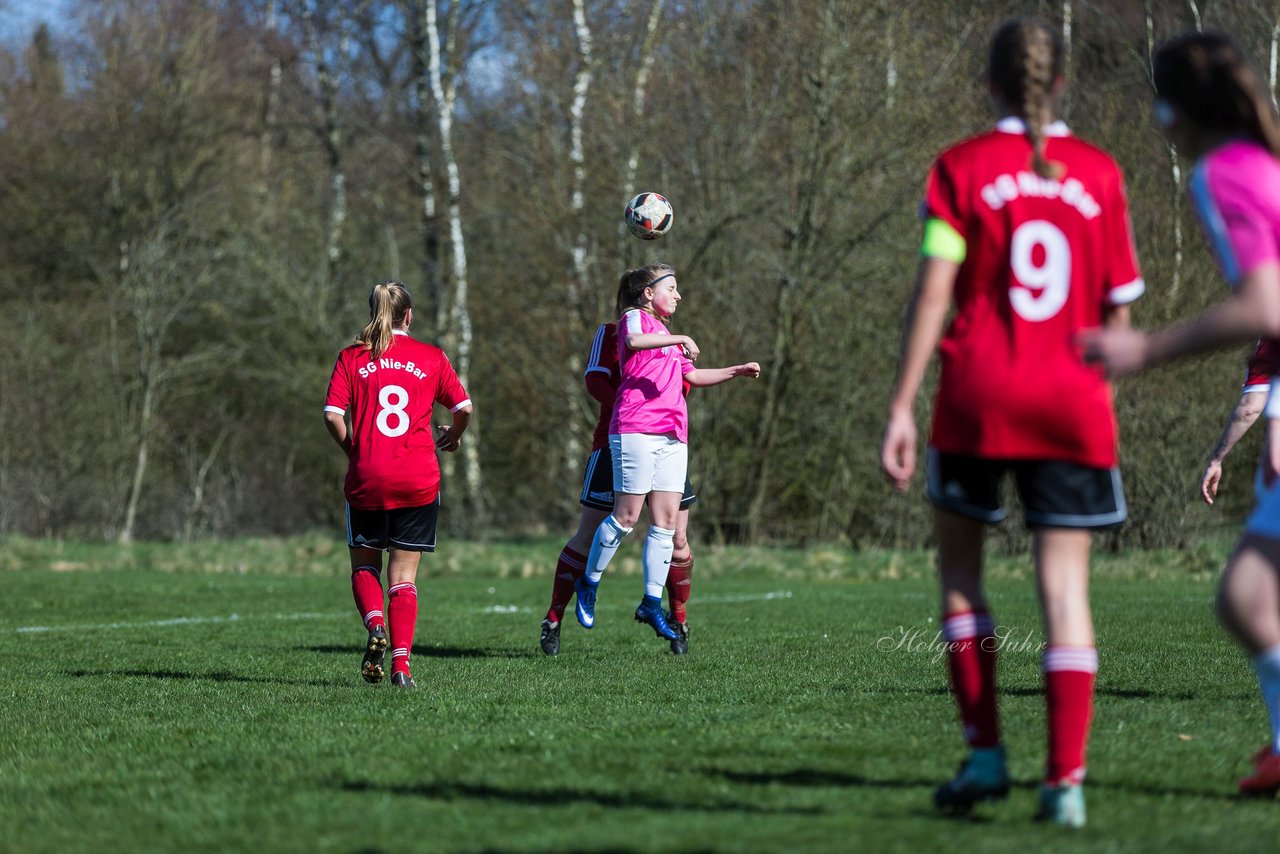 Bild 101 - Frauen SG Nie-Bar - PTSV Kiel : Ergebnis: 3:3